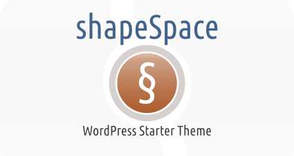 [ shapeSpace WordPress Theme Template ]
